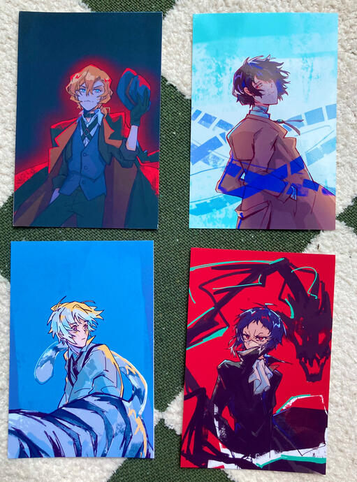 bungou stray dogs print set
