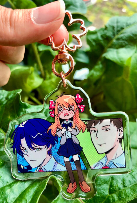gekkan shoujo nozaki kun charm (back)