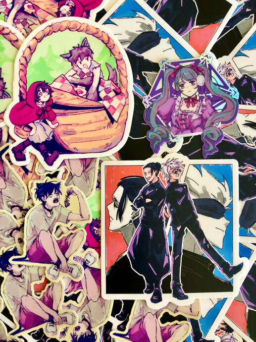 die cut stickers